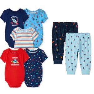 Children’s Place Space Bodysuits & Pants Bundle/Lot Size 0-3 Month